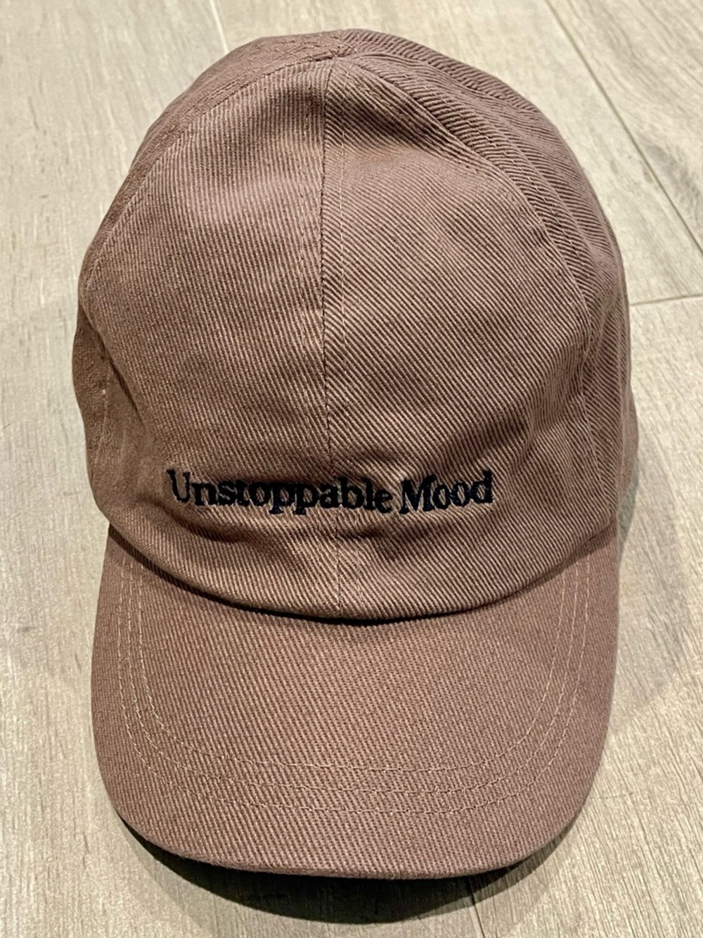 ZARA Kids “Unstoppable Mood” Baseball Cap | Blush Pink Adjustable Hat 56cm - Picture 2 of 7